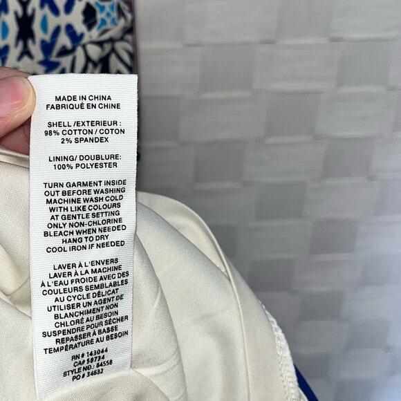 Avec Les Filles Floral Blue Dress Sweetheart Neckline Mini Sundress Womens 2 - Picture 10 of 14